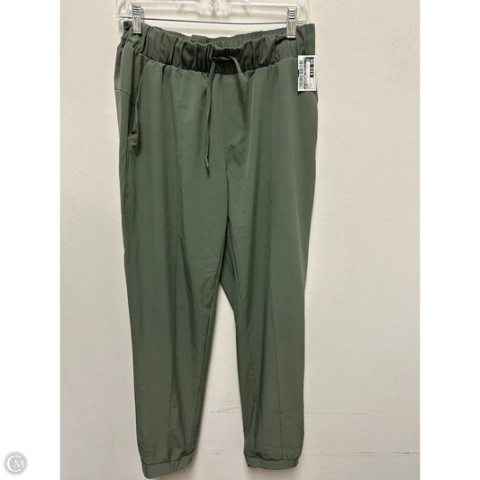 Athletic Pants By 90 Degrees By Reflex In Green, Size: M