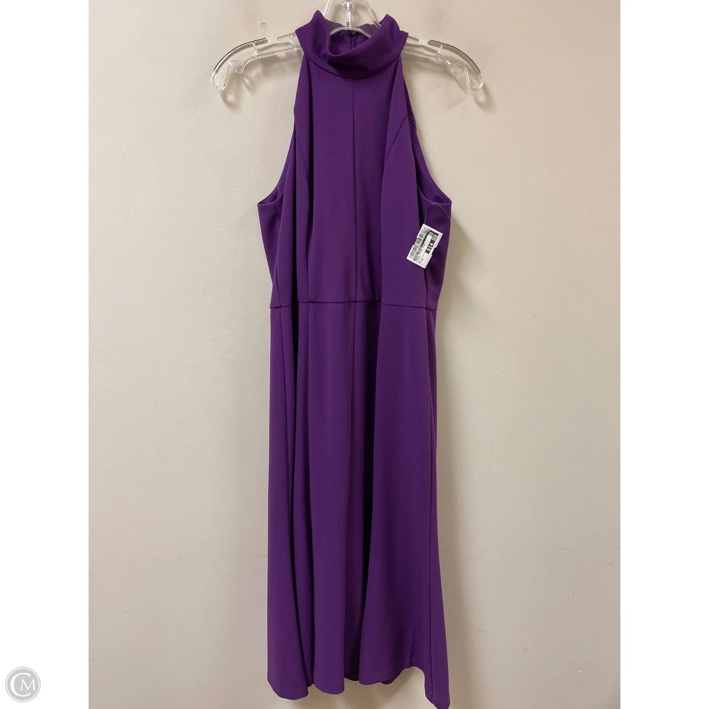 Dress Casual Midi By Donna Morgan In Purple, Size: M
