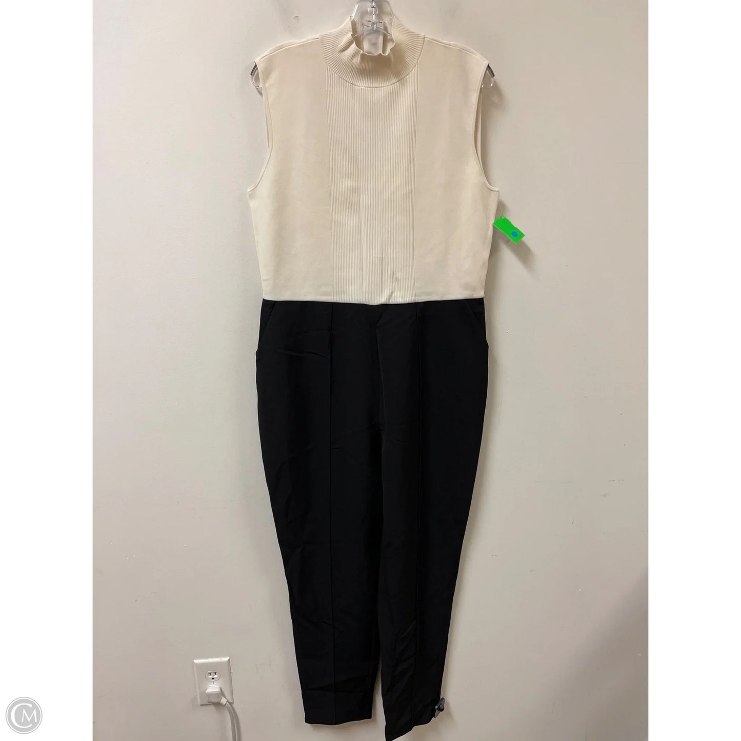 Jumpsuit By Ted Baker In Black & White, Size: L