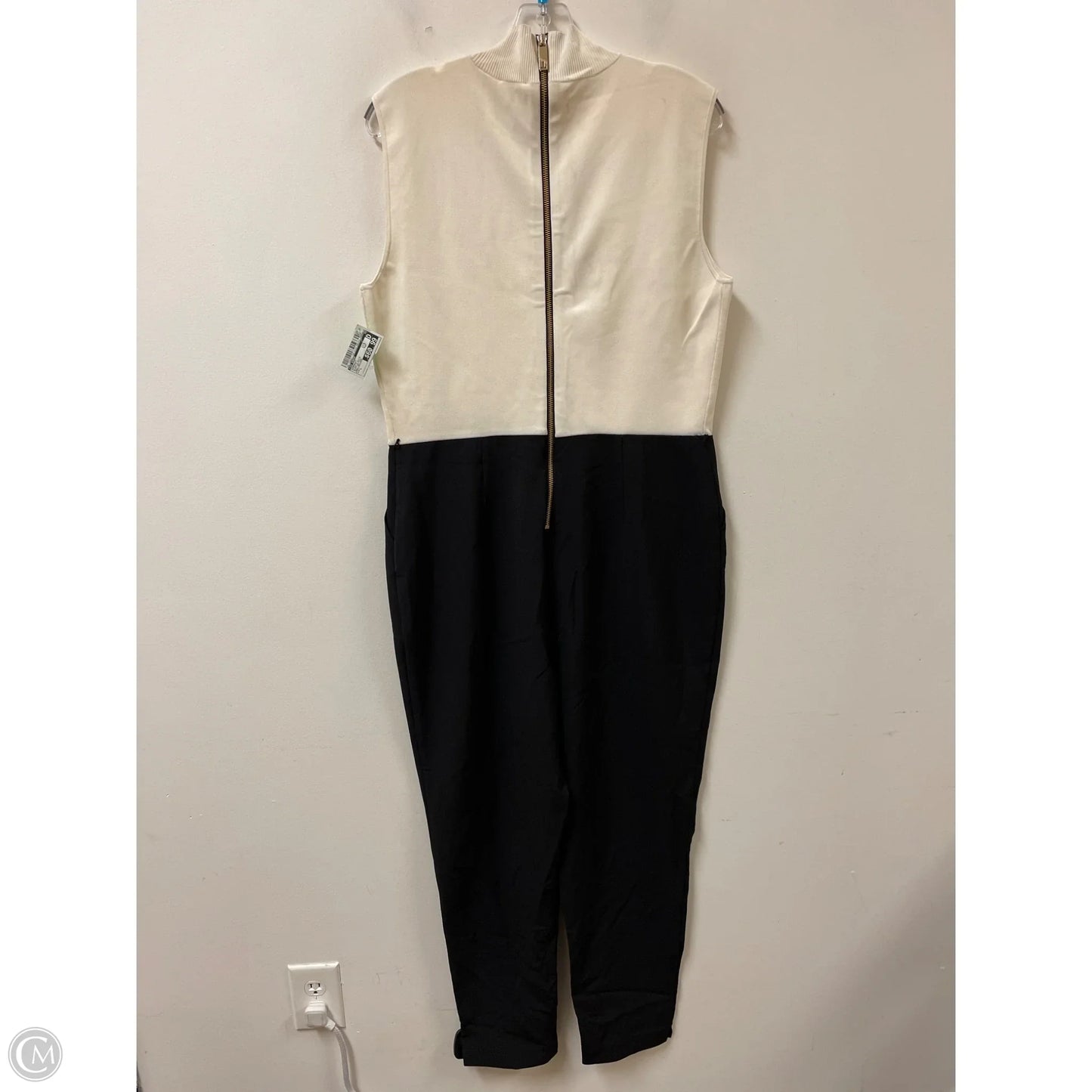 Jumpsuit By Ted Baker In Black & White, Size: L