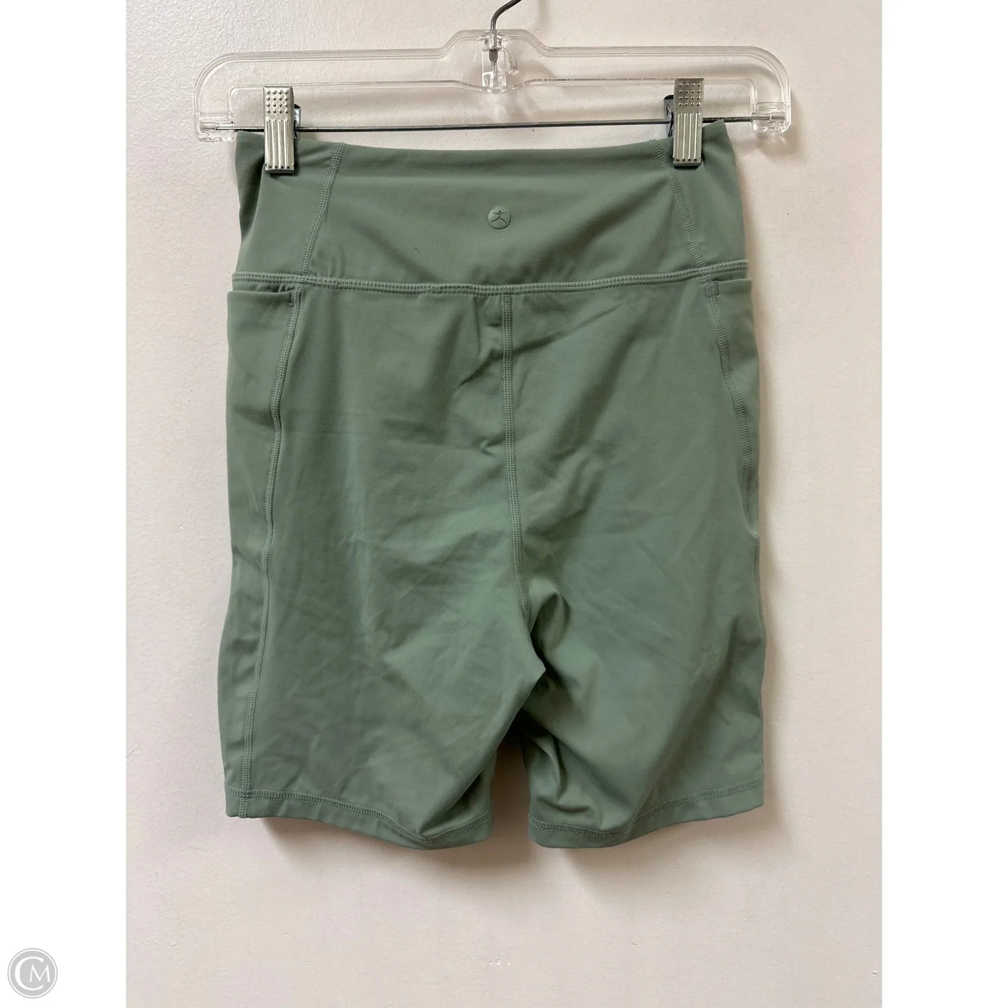 Athletic Shorts By Danskin In Green, Size: S