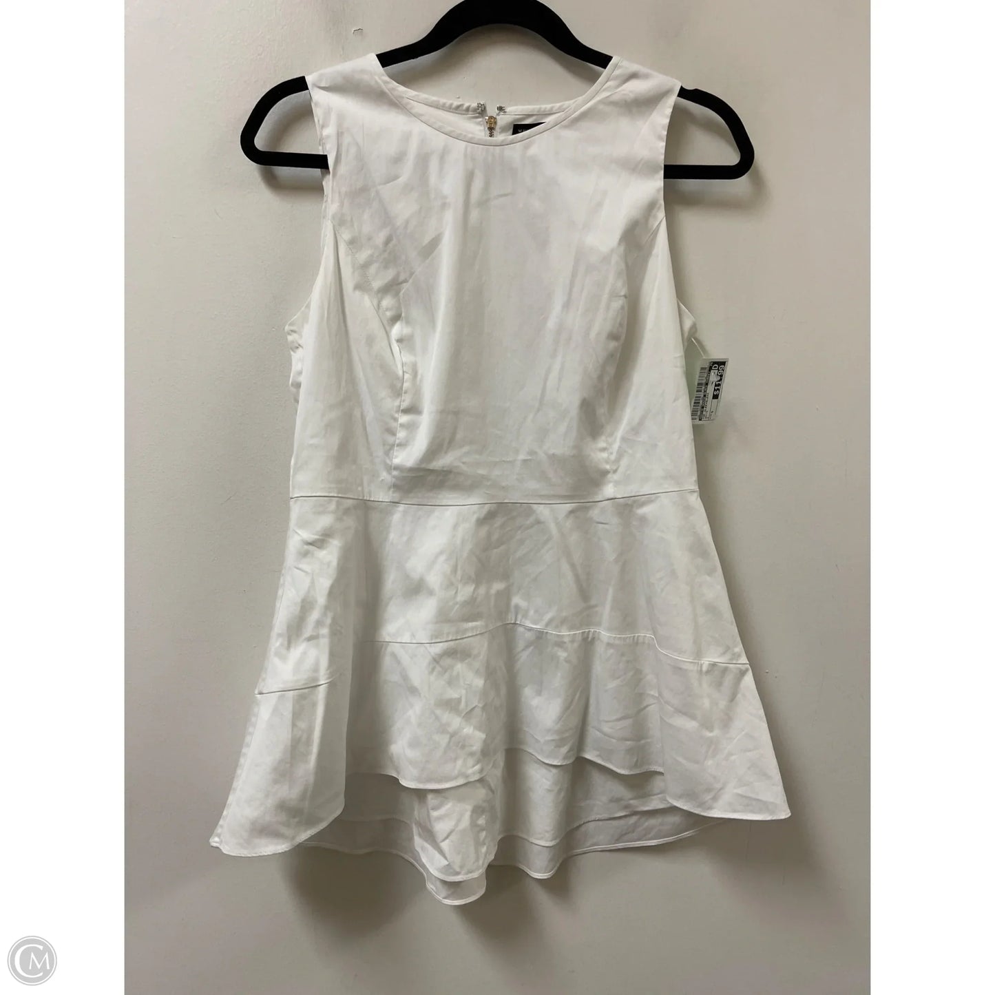 Top Sleeveless By White House Black Market In White, Size: S