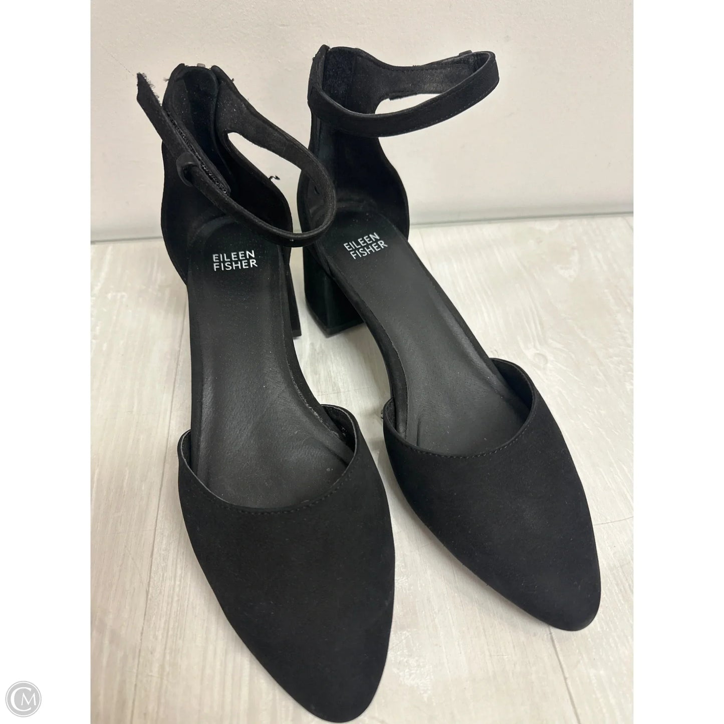 Shoes Heels Block By Eileen Fisher In Black, Size: 8.5