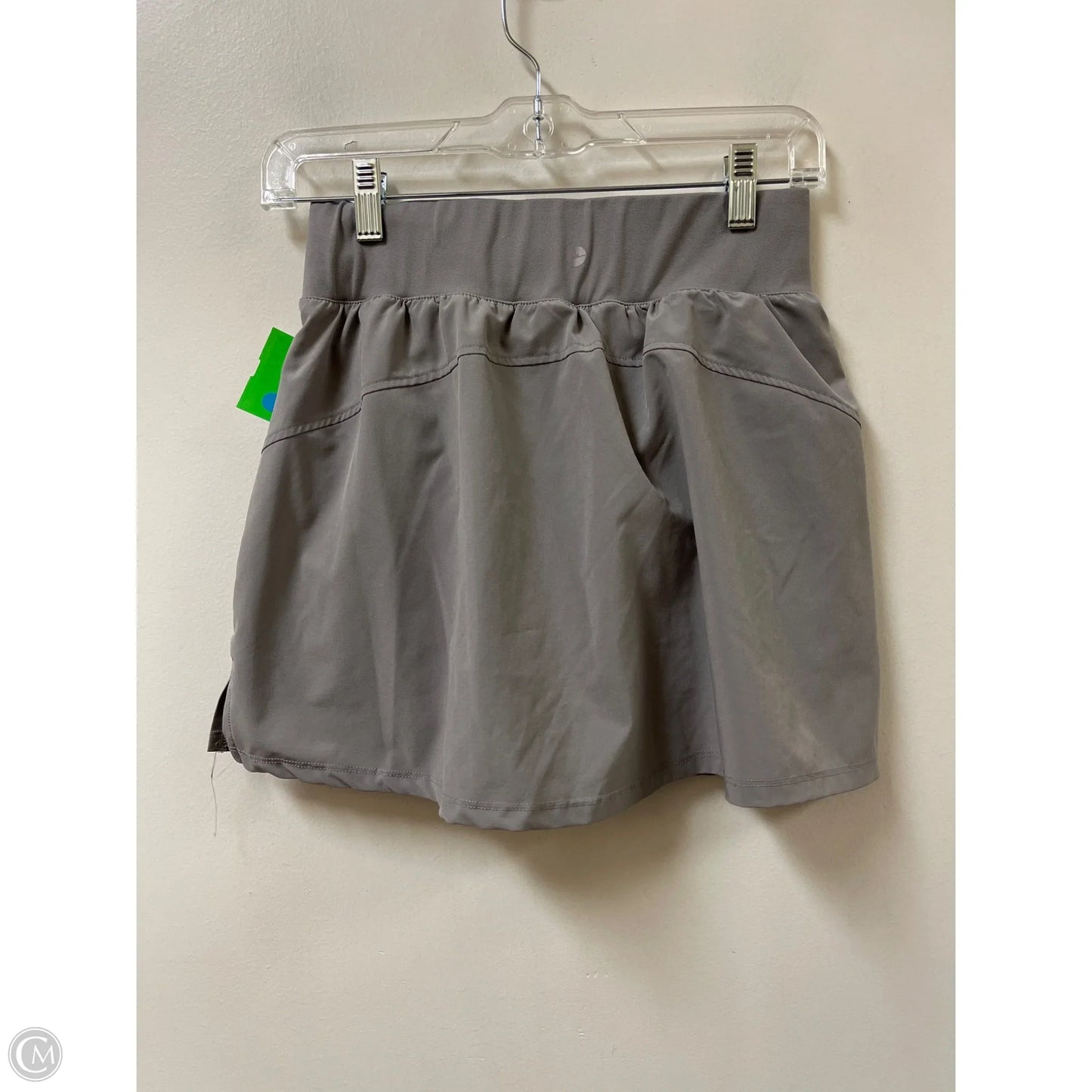 Athletic Skort By 90 Degrees By Reflex In Grey, Size: Xs