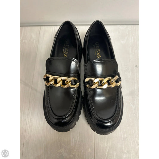 Shoes Heels Platform By Guess In Black, Size: 6.5