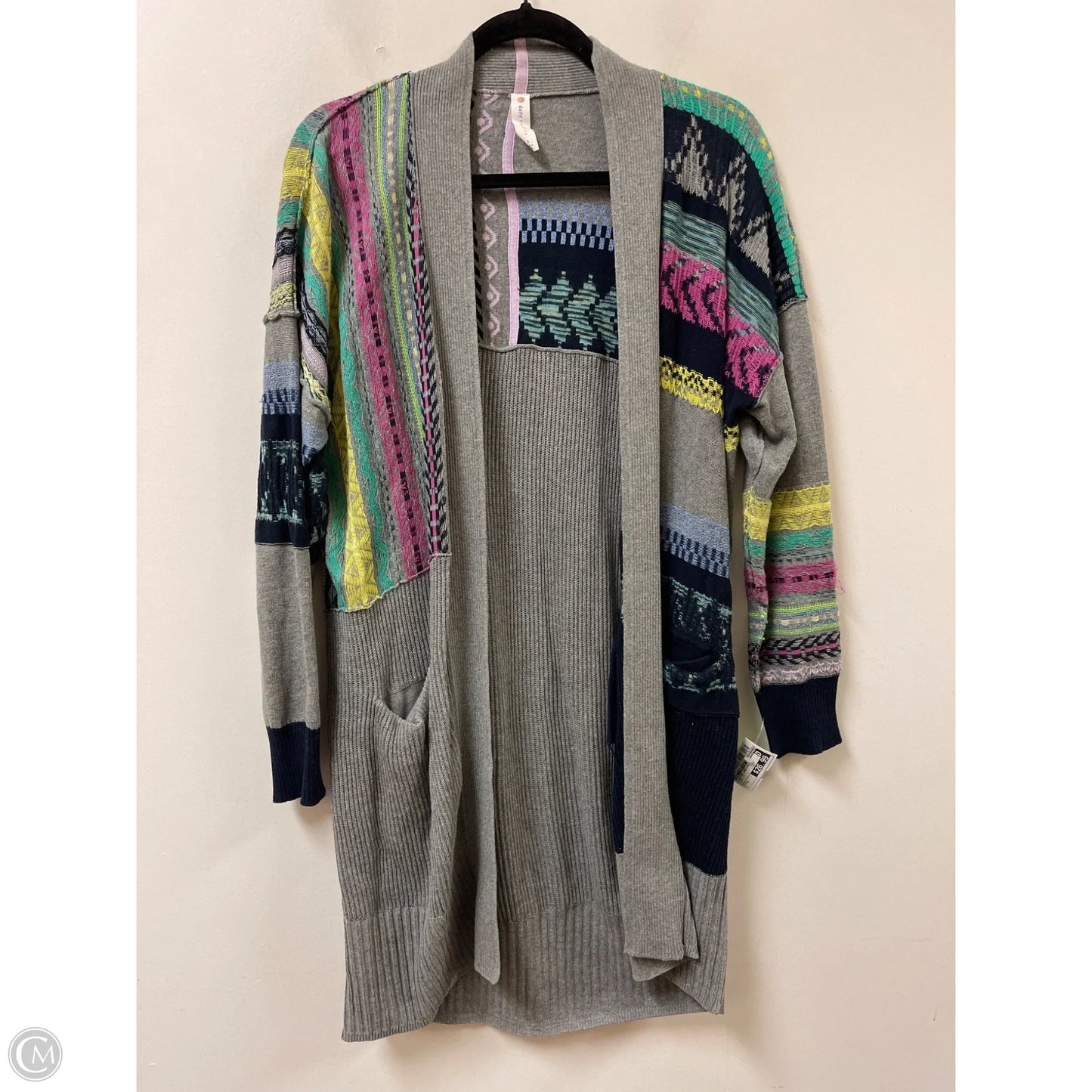 Sweater Cardigan By Daily Practice By Anthropologie In Grey, Size: S