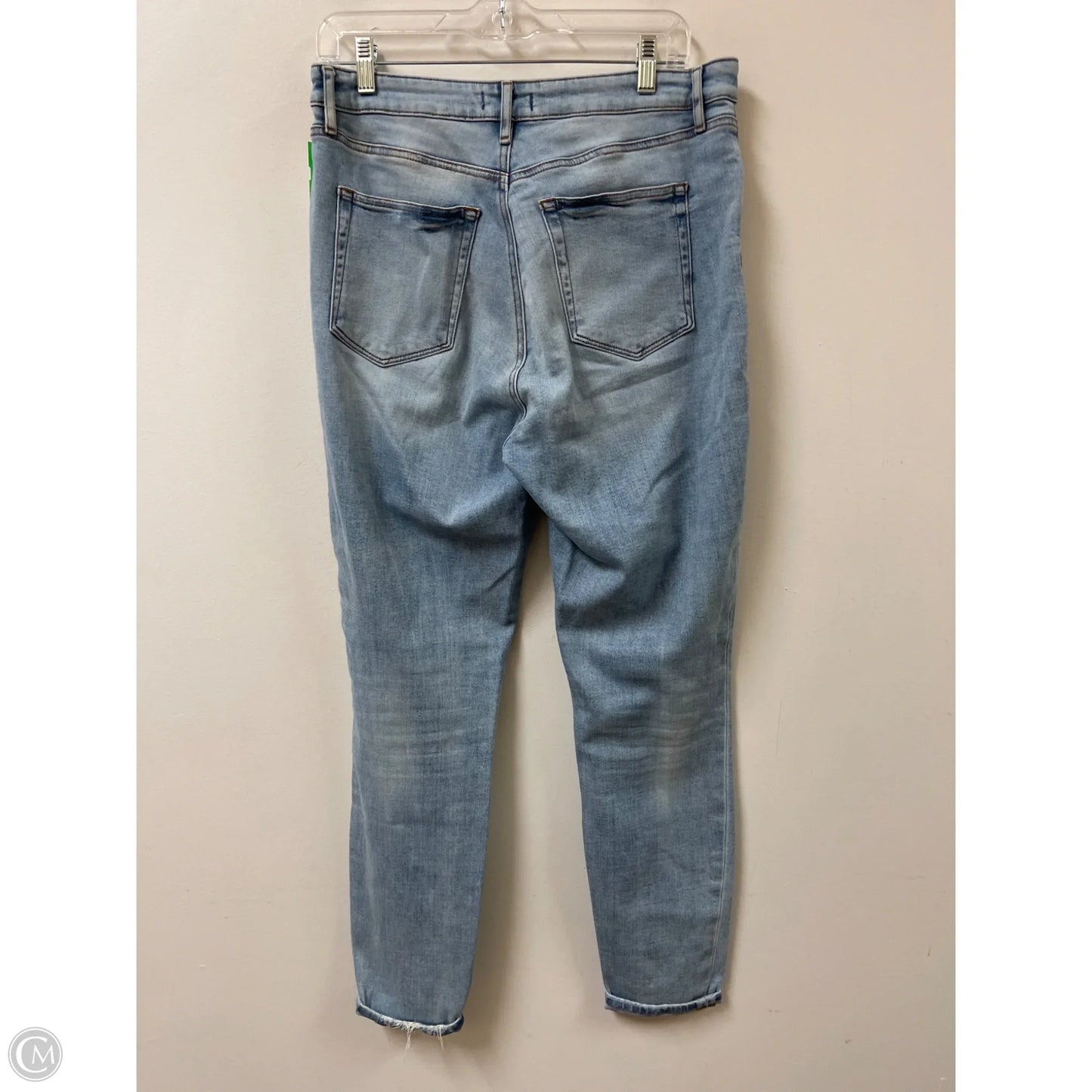 Jeans Skinny By Loft In Blue Denim, Size: 8