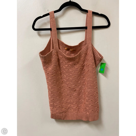 Sweater Short Sleeve By Belldini In Pink, Size: L