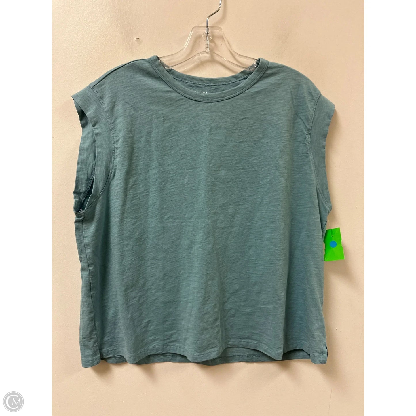 Top Short Sleeve By Time And Tru In Blue, Size: L