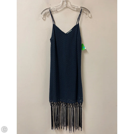 Dress Casual Midi By Skies Are Blue In Navy, Size: Xs