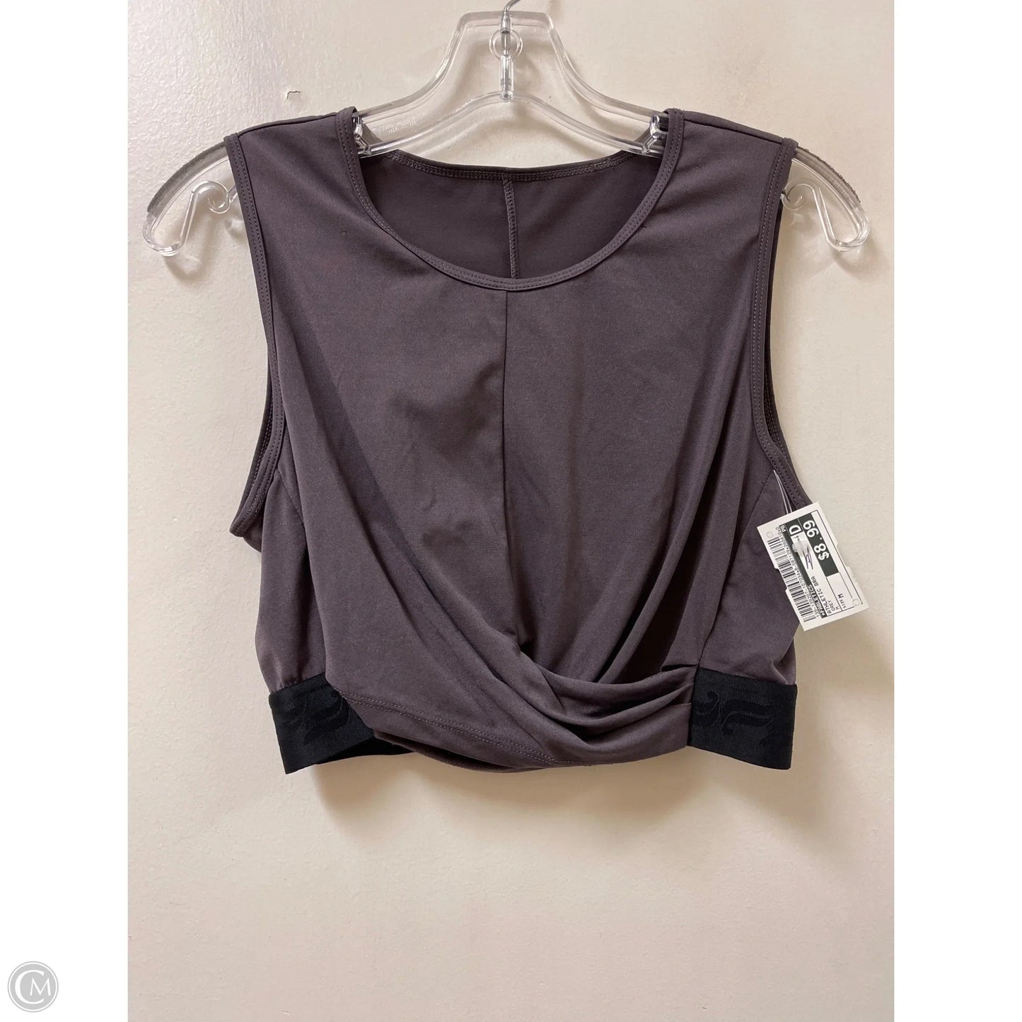Athletic Bra By Fabletics In Grey, Size: M