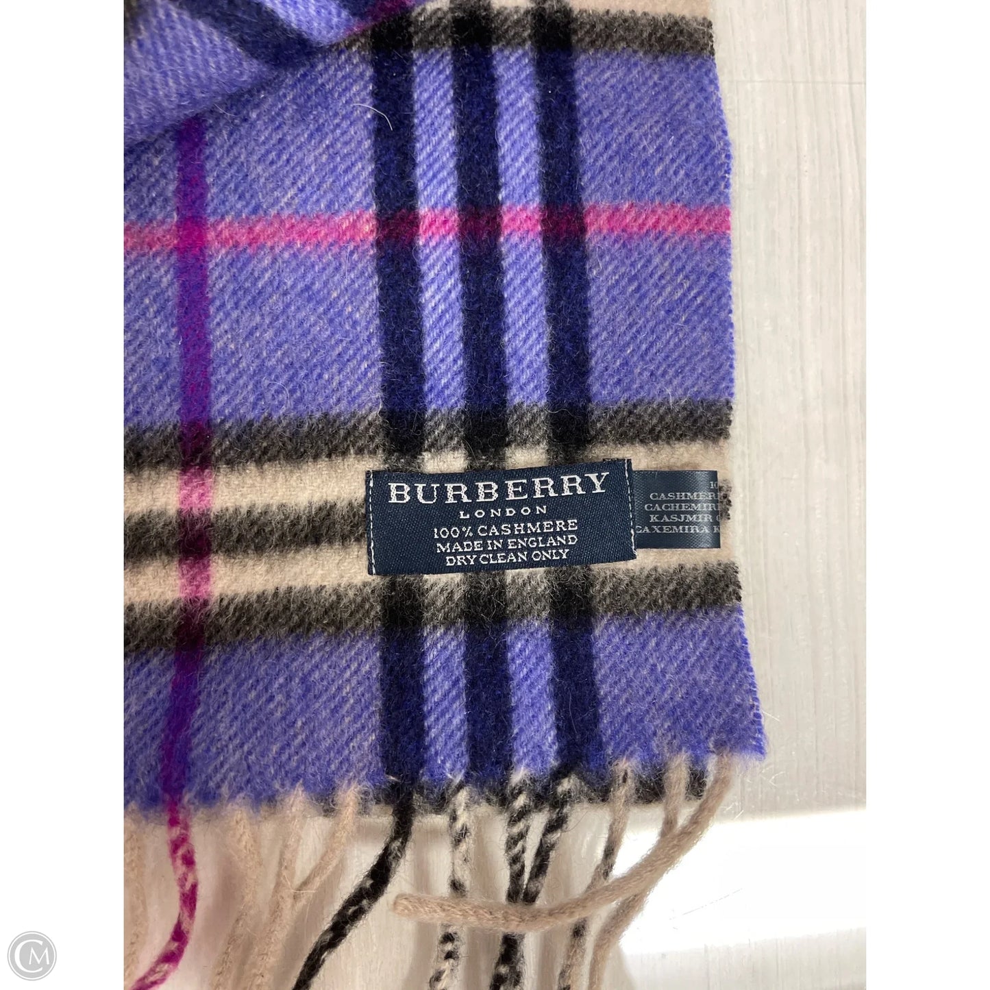 Scarf Luxury Designer By Burberry