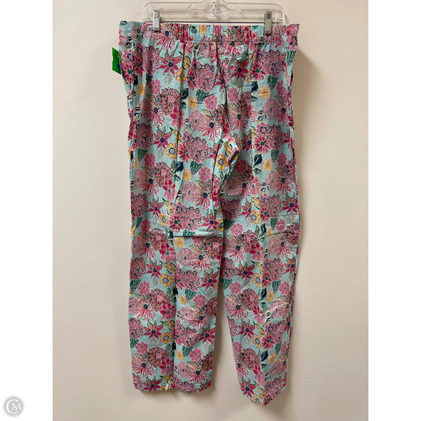 Pants Wide Leg By Clothes Mentor In Floral Print, Size: 16
