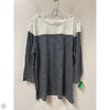 Top Long Sleeve By Chicos In Striped Pattern, Size: 1x