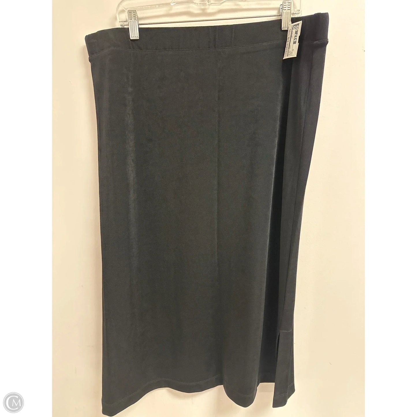 Skirt Maxi By Chicos In Black, Size: 16