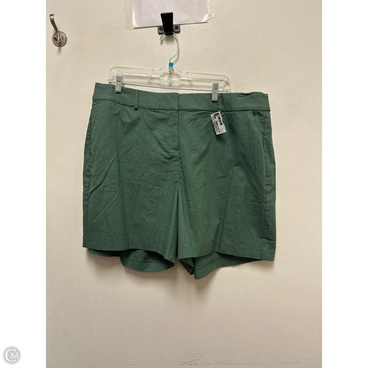 Shorts By Lane Bryant In Green, Size: 20
