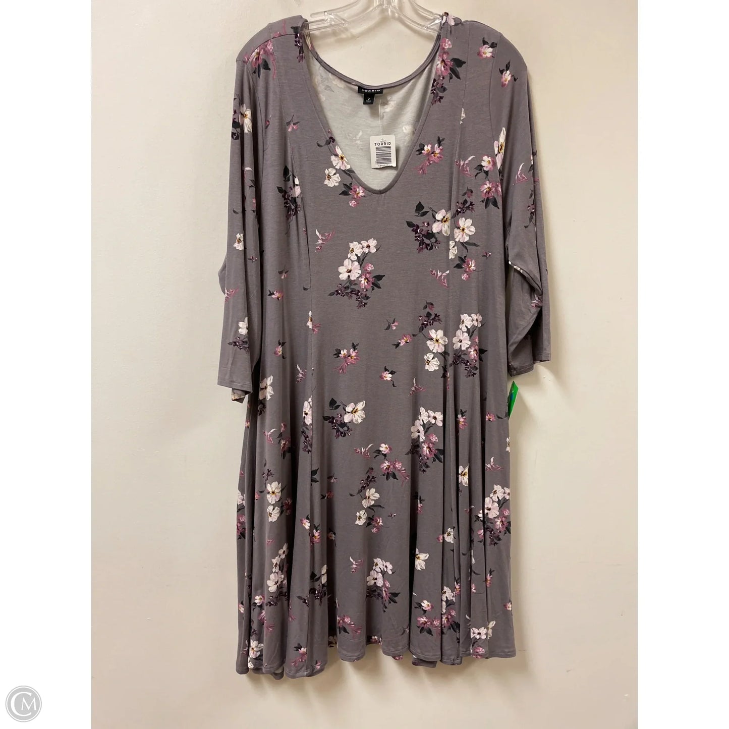 Dress Casual Short By Torrid In Purple, Size: 2x