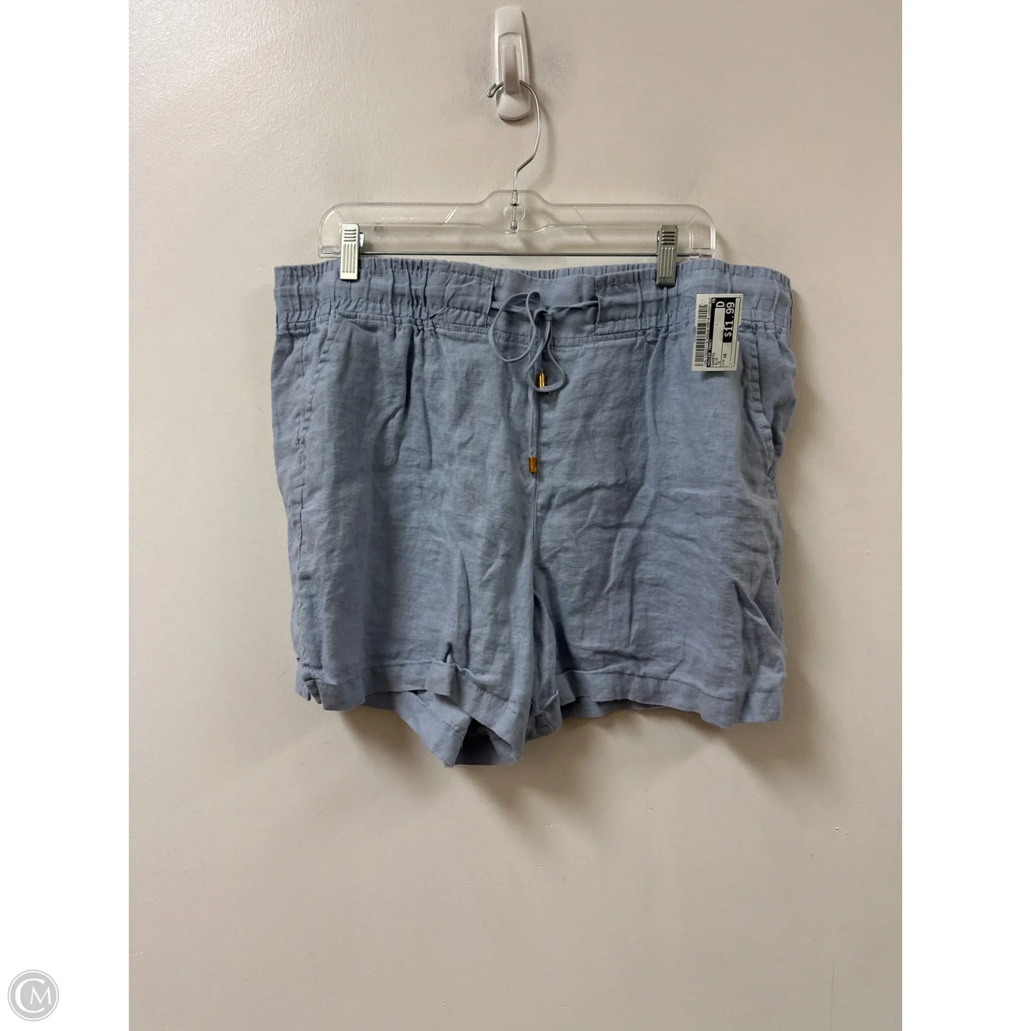 Shorts By Ellen Tracy In Blue, Size: 16
