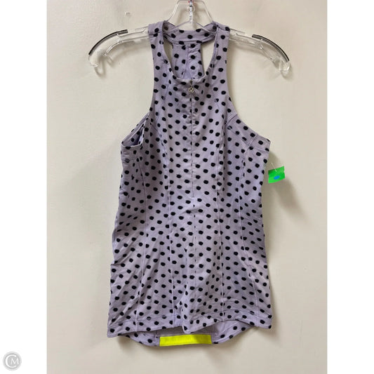Athletic Tank Top By Lululemon In Purple, Size: 6