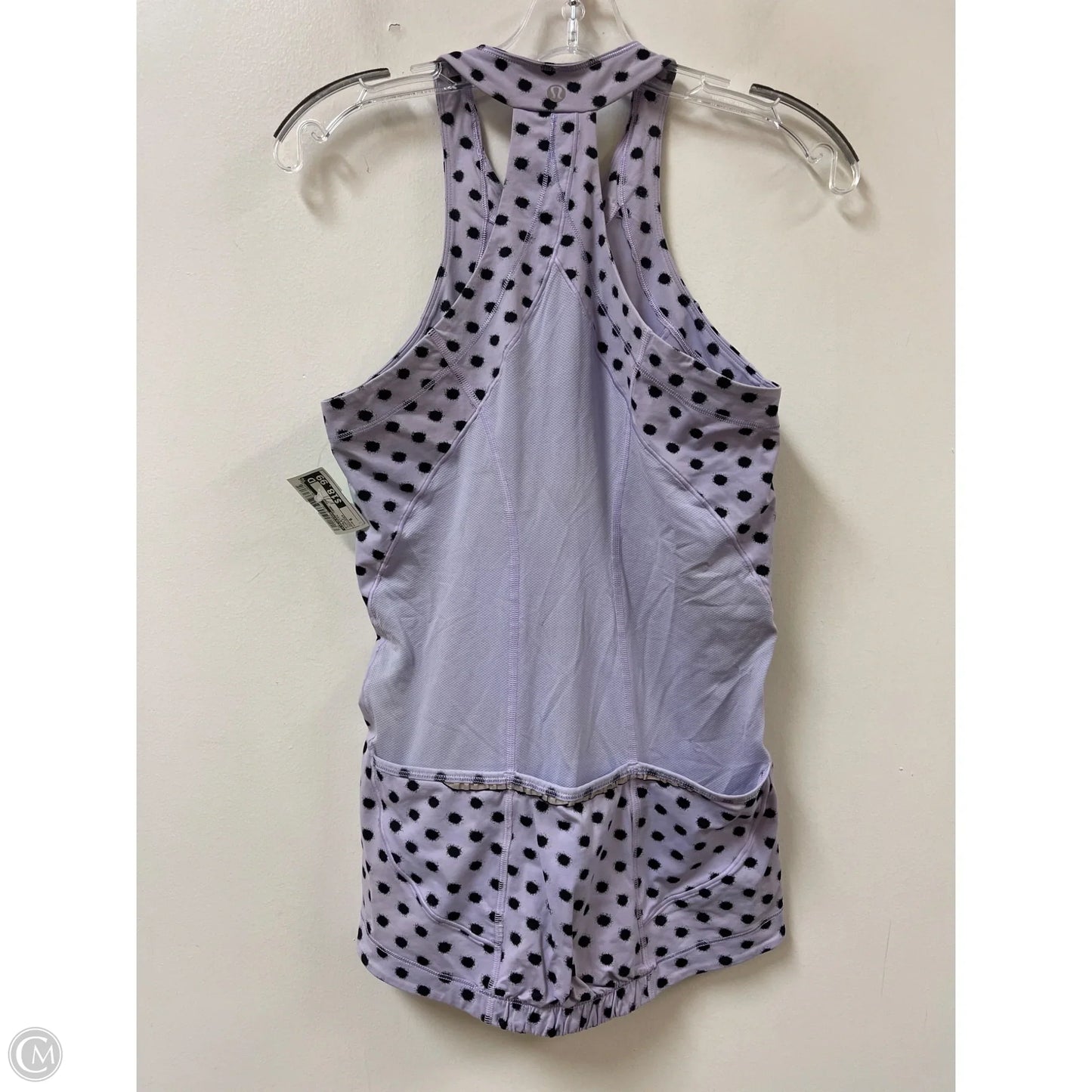 Athletic Tank Top By Lululemon In Purple, Size: 6