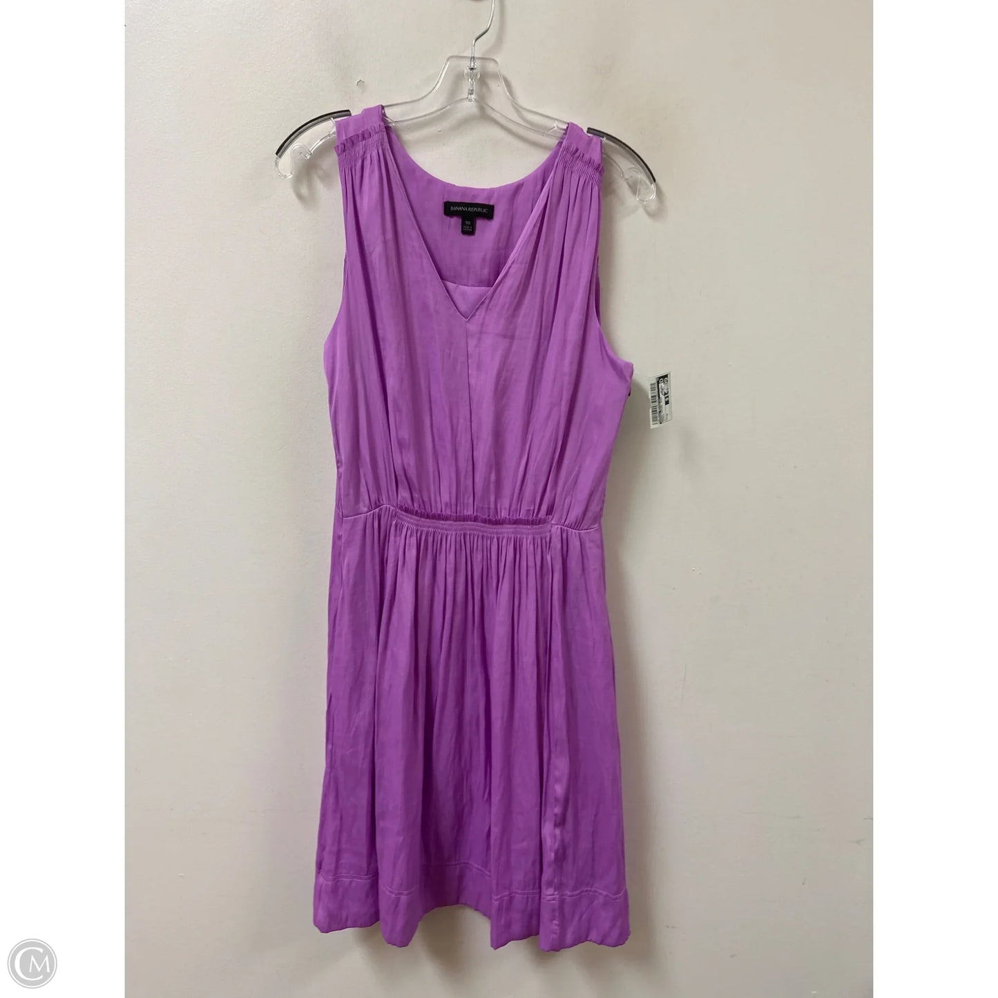 Dress Casual Midi By Banana Republic In Purple, Size: M