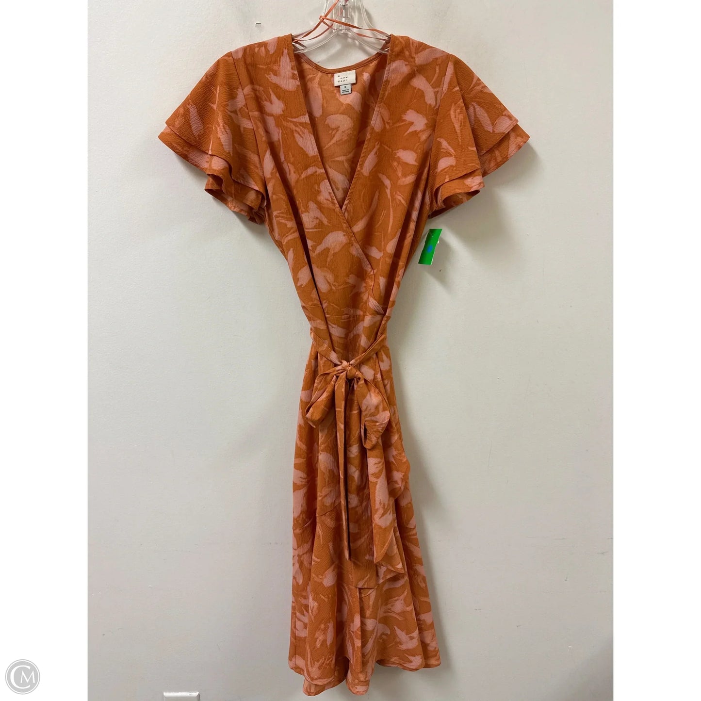 Dress Casual Maxi By A New Day In Orange, Size: S