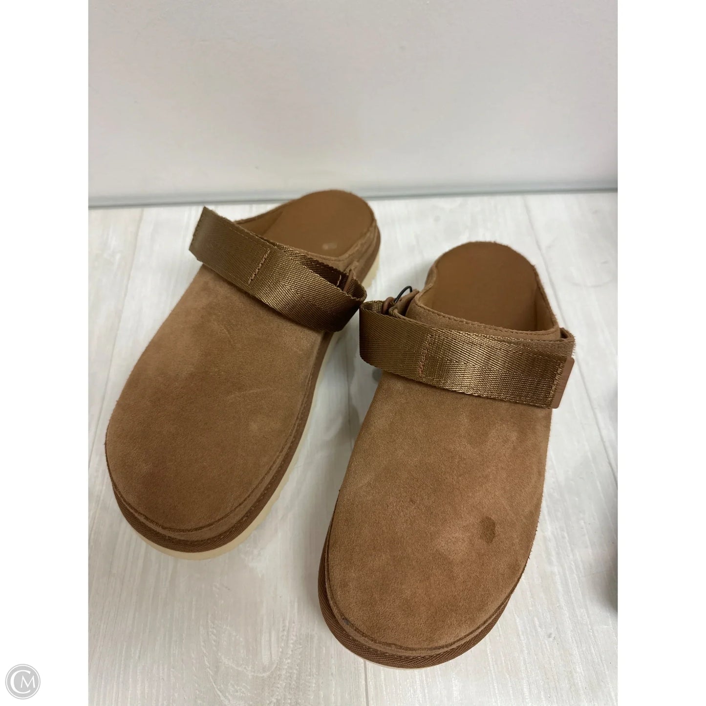 Shoes Designer By Ugg In Brown, Size: 10