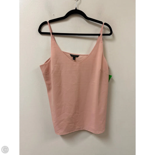 Top Sleeveless By Banana Republic In Pink, Size: L