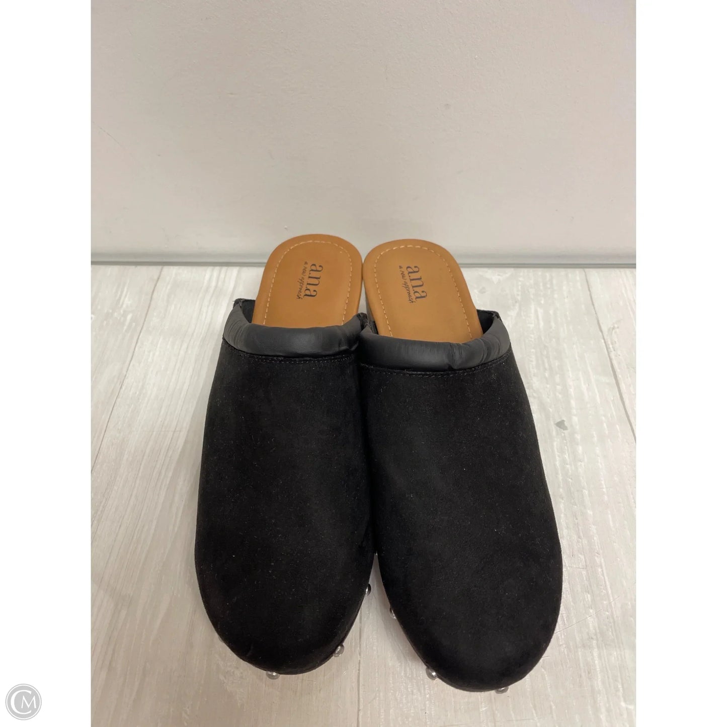 Shoes Heels Block By Ana In Black, Size: 10