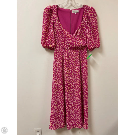 Dress Casual Midi By Wayf In Pink, Size: Xs