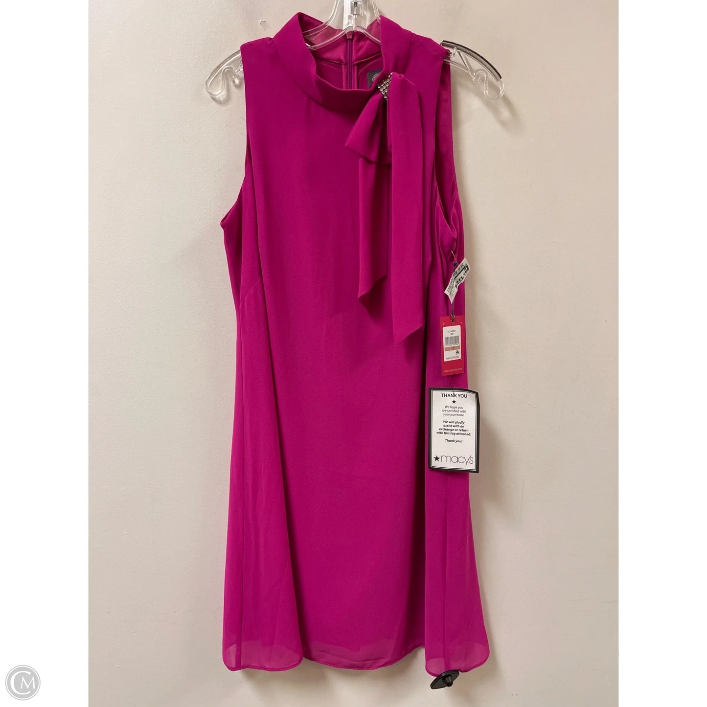 Dress Party Midi By Vince Camuto In Pink, Size: L