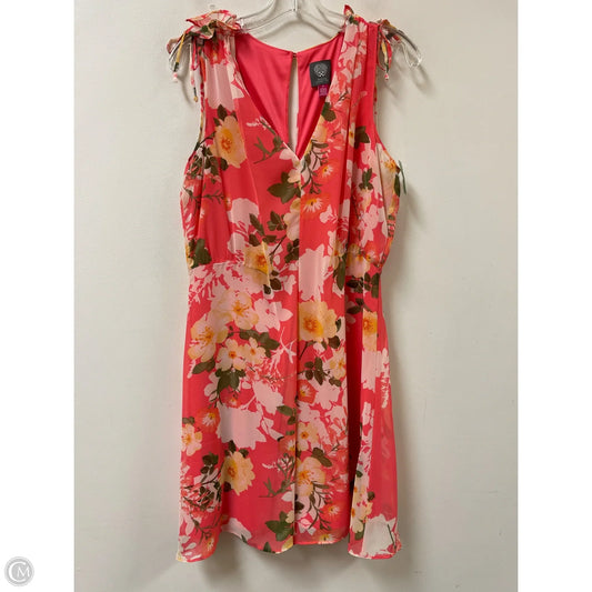 Dress Casual Short By Vince Camuto In Pink, Size: M