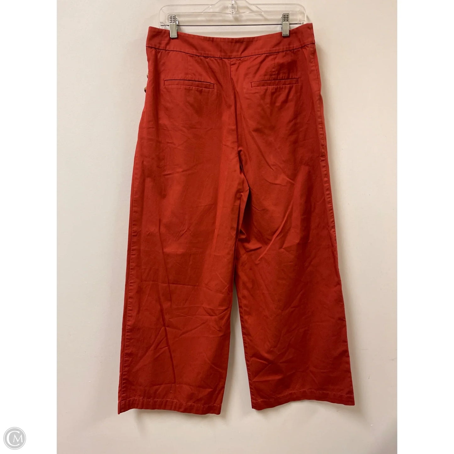 Pants Wide Leg By Loft In Orange, Size: 8