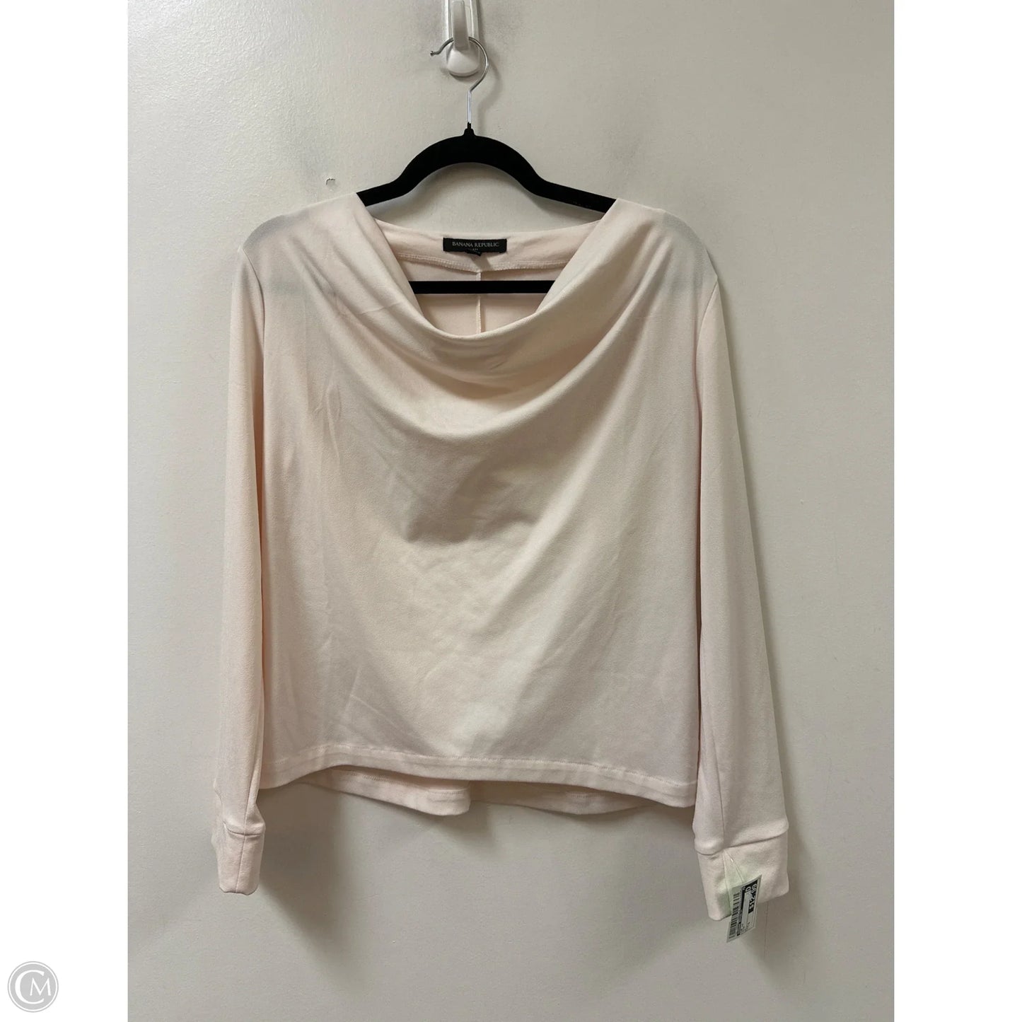 Top Long Sleeve By Banana Republic In Pink, Size: S
