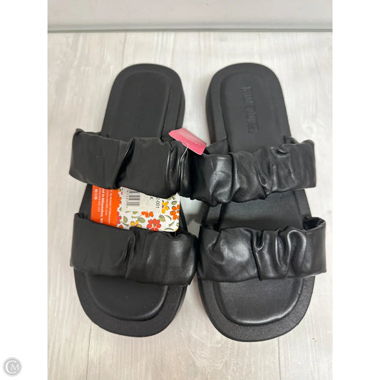 Sandals Flats By Muk Luks In Black, Size: 9