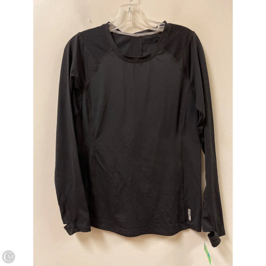 Athletic Top Long Sleeve Crewneck By Rbx In Black, Size: S
