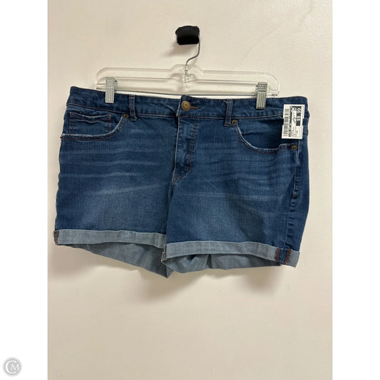 Shorts By Time And Tru In Blue Denim, Size: 16