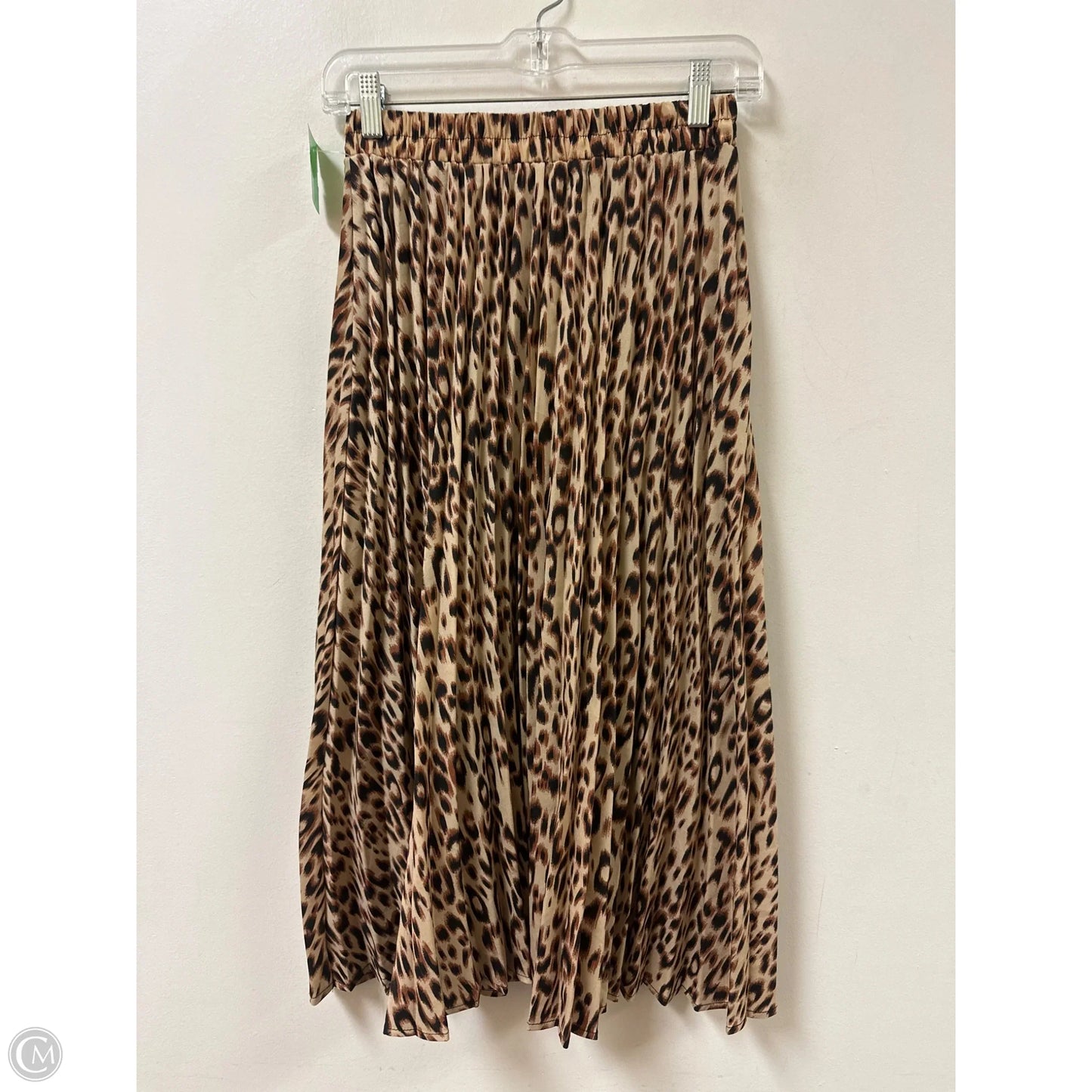 Skirt Midi By Clothes Mentor In Animal Print, Size: 2