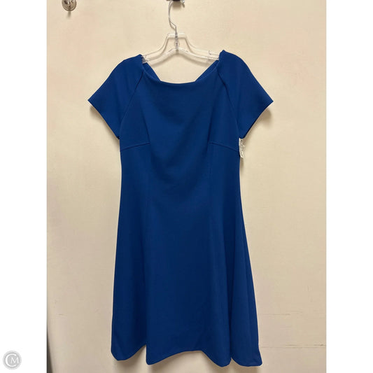 Dress Casual Midi By Tommy Hilfiger In Blue, Size: M