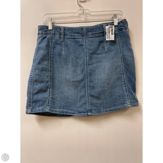 Skirt Mini & Short By We The Free In Blue Denim, Size: 8
