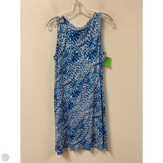 Dress Casual Short By Tommy Bahama In Blue & White, Size: M