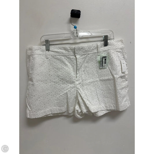 Shorts By Gap In White, Size: 16