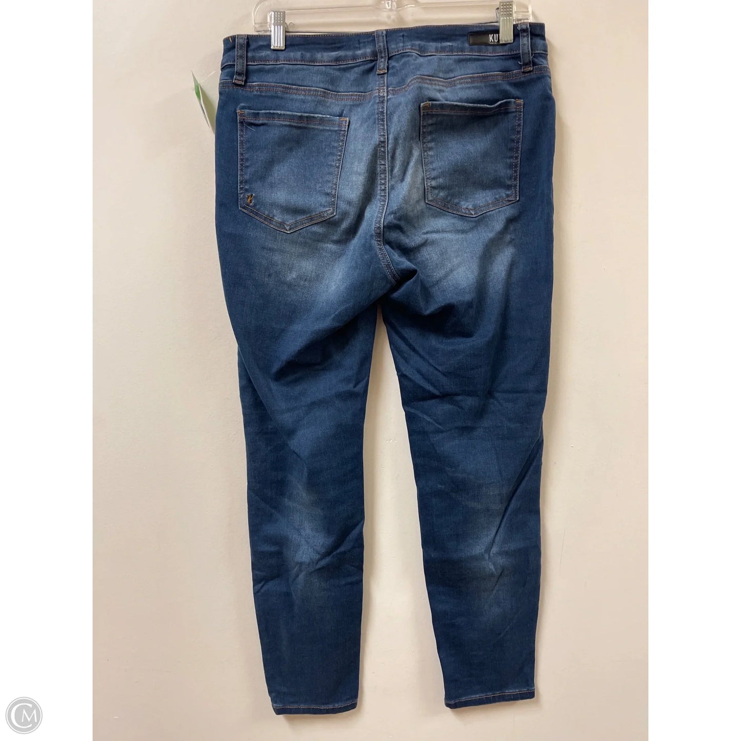 Jeans Skinny By Kut In Blue Denim, Size: 12