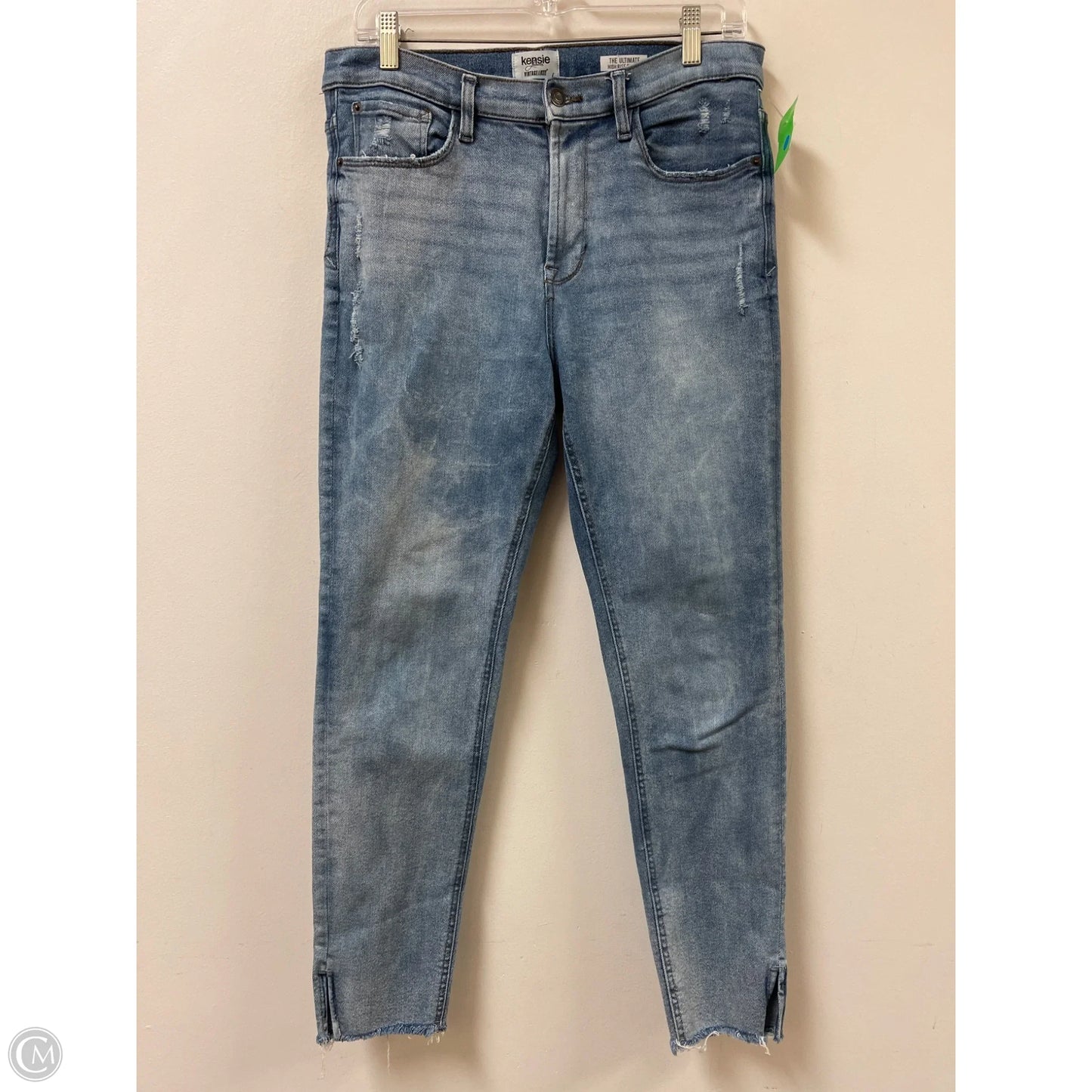 Jeans Skinny By Kensie In Blue Denim, Size: 10