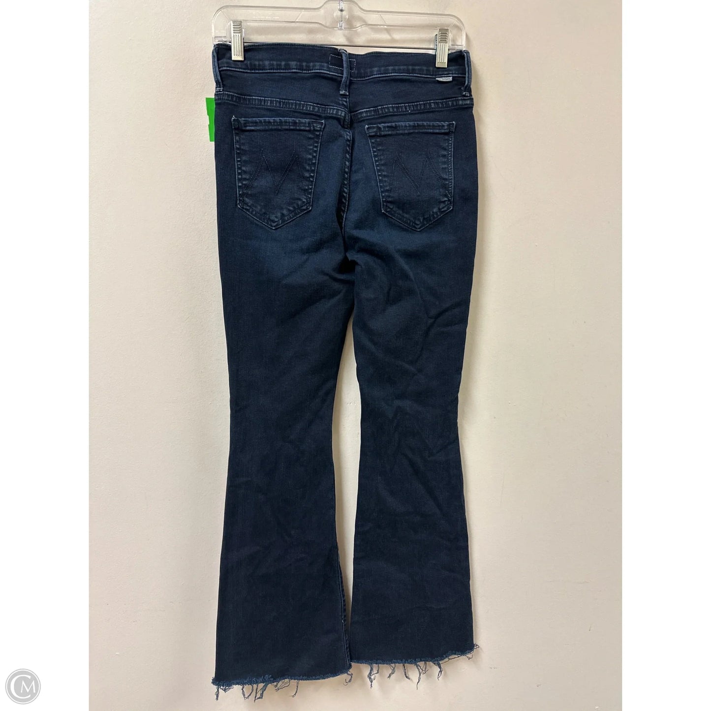 Jeans Flared By Mother In Blue Denim, Size: 6