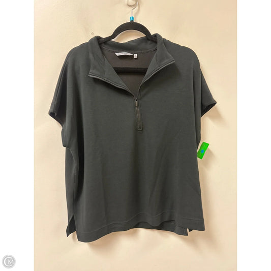 Sweater Short Sleeve By Soma In Black, Size: Xl