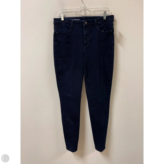 Jeans Skinny By Talbots In Blue Denim, Size: 10