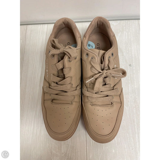 Shoes Sneakers By Guess In Cream, Size: 8.5