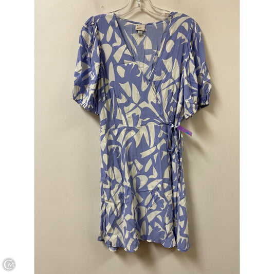 Dress Casual Short By A New Day In Blue & White, Size: M