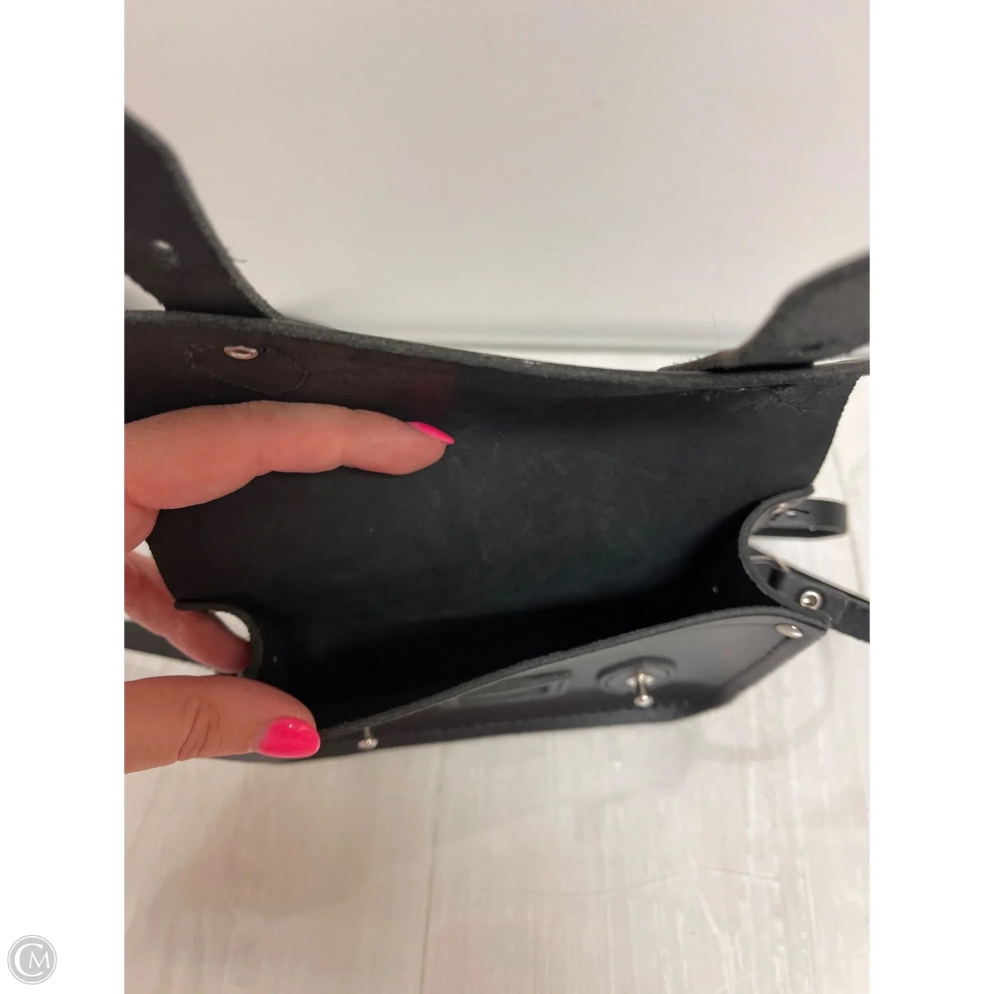 Crossbody Leather By Cmb, Size: Small